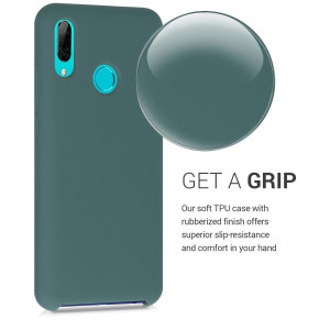 Husa pentru Huawei P Smart (2019), Silicon, Verde, 47824.171 - Img 4