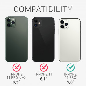 Husa pentru iPhone 11 Pro, Silicon, Transparent, 49739.07 - Img 6