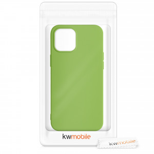 Husa pentru iPhone 12 Pro Max, Silicon, Verde, 52714.220 - Img 7