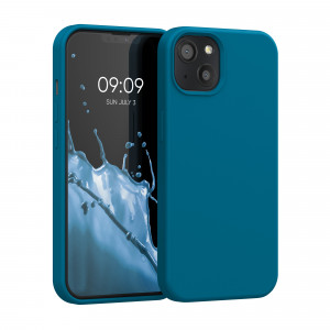 Husa pentru iPhone 13, Silicon, Albastru, 55878.224 - Img 1