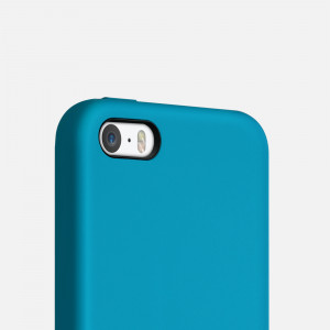 Husa pentru iPhone 5 / iPhone 5s / iPhone SE, Silicon, Albastru, 42766.224 - Img 8