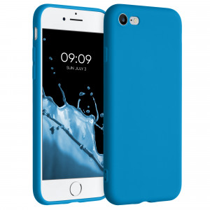Husa pentru iPhone 8 / iPhone 7 / iPhone SE 2, Silicon, Albastru, 39458.224 - Img 1