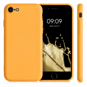 Husa pentru iPhone 8 / iPhone 7 / iPhone SE 2, Silicon, Galben, 49979.217 - Img 2