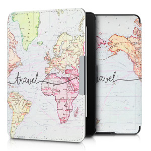 Husa pentru Kindle Paperwhite 7, Piele ecologica, Multicolor, 45569.12 - Img 1