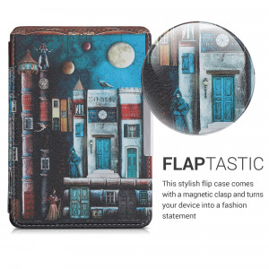 Husa pentru Kindle Paperwhite 7, Piele ecologica, Multicolor, kwmobile, 45569.36 - Img 3