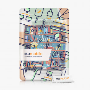 Husa pentru Kobo Libra 2, Kwmobile, Multicolor, Piele ecologica, 56575.13 - Img 6