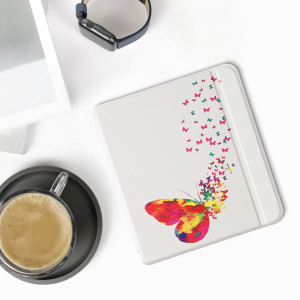 Husa pentru Kobo Libra 2, Kwmobile, Multicolor, Piele ecologica, 56575.40 - Img 3