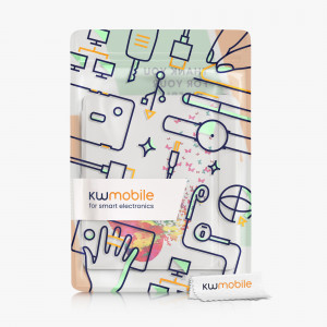 Husa pentru Kobo Libra 2, Kwmobile, Multicolor, Piele ecologica, 56575.40 - Img 8