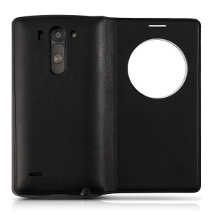 Husa pentru LG G3 S, Piele ecologica, Negru, 21967.01 - Img 4