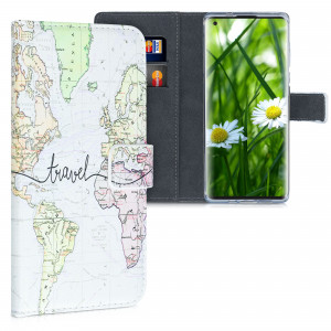 Husa pentru Motorola Edge, Piele ecologica, Multicolor, 52760.03 - Img 1