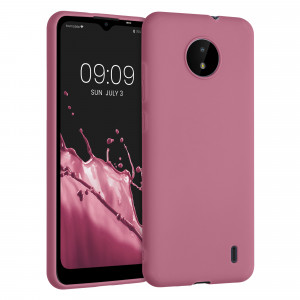 Husa pentru Nokia C20 / C10, Silicon, Roz, 54848.167, kwmobile - Img 1