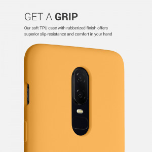 Husa pentru OnePlus 6, Silicon, Galben, 46122.217 - Img 4