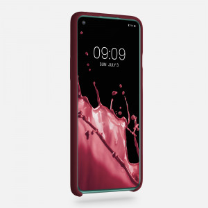 Husa pentru OnePlus 8T, Silicon, Rosu, 53683.209, kwmobile - Img 3
