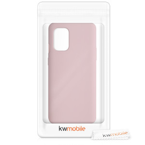 Husa pentru OnePlus 8T, Silicon, Roz, 53683.10 - Img 7