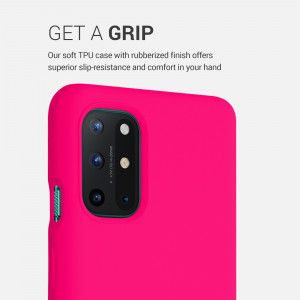 Husa pentru OnePlus 8T, Silicon, Roz, 53683.77 - Img 4