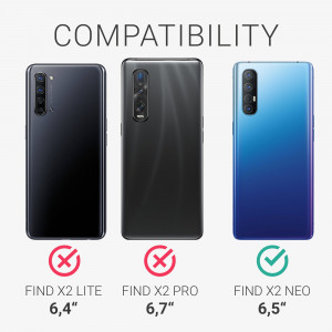 Husa pentru Oppo Find X2 Neo, Silicon, Negru, 53089.01 - Img 6