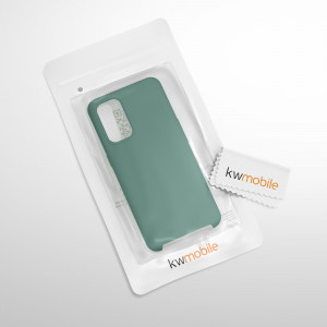 Husa pentru OPPO Find X3 Lite, Silicon, Verde, 55201.166, kwmobile - Img 7