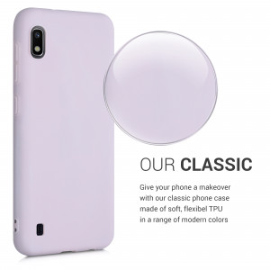 Husa pentru Samsung Galaxy A10, Silicon, Mov, 49814.192 - Img 4