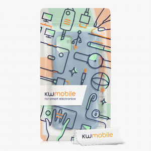 Husa pentru Samsung Galaxy A12, Silicon, Albastru, 54048.207, kwmobile - Img 7
