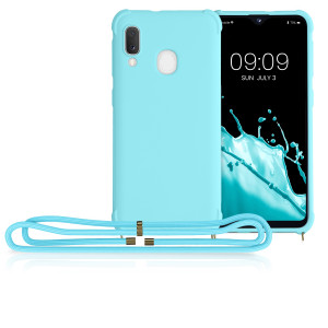 Husa pentru Samsung Galaxy A20e, Silicon, Albastru, 49966.23 - Img 8