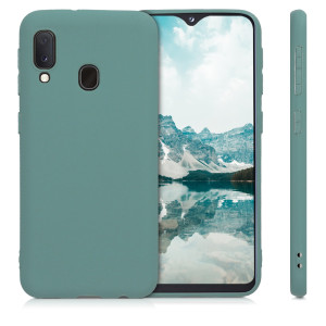 Husa pentru Samsung Galaxy A20e, Silicon, Verde, 48738.171 - Img 2
