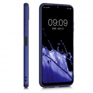 Husa pentru Samsung Galaxy A22 5G, Silicon, Albastru, 55247.64 - Img 5