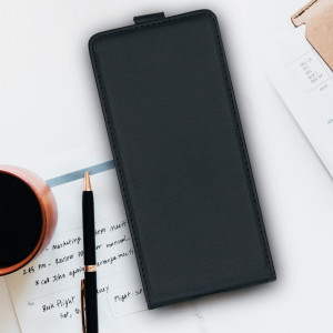 Husa pentru Samsung Galaxy A41, Piele ecologica, Negru, 52303.01 - Img 3