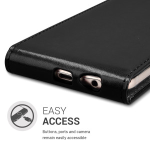 Husa pentru Samsung Galaxy A5 (2017), Piele ecologica, Negru, 40878.01 - Img 5