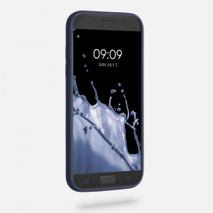 Husa pentru Samsung Galaxy A5 (2017), Silicon, Albastru, 40717.116 - Img 3