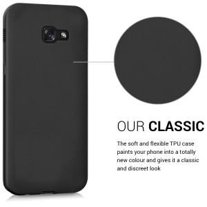 Husa pentru Samsung Galaxy A5 (2017), Silicon, Negru, 40717.47 - Img 4