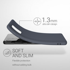 Husa pentru Samsung Galaxy A51, Silicon, Albastru, 51196.186 - Img 3
