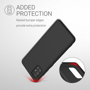 Husa pentru Samsung Galaxy A51, Silicon, Negru, 51196.47 - Img 7