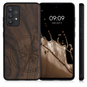 Husa pentru Samsung Galaxy A52 / Galaxy A52 5G / Galaxy A52s 5G, Lemn, Maro, 54354.02 - Img 2