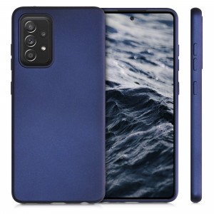 Husa pentru Samsung Galaxy A52 / Galaxy A52 5G / Galaxy A52s 5G, Silicon, Albastru, 54351.64 - Img 2