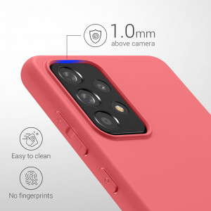Husa pentru Samsung Galaxy A52 / Galaxy A52 5G / Galaxy A52s 5G, Silicon, Roz, 54346.219 - Img 4