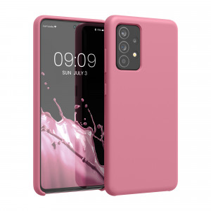 Husa pentru Samsung Galaxy A52 / Galaxy A52 5G / Galaxy A52s 5G, Silicon, Roz, 54347.167, kwmobile - Img 1
