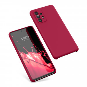 Husa pentru Samsung Galaxy A52 / Galaxy A52 5G / Galaxy A52s 5G, Silicon, Rosu, 54347.229, kwmobile - Img 2