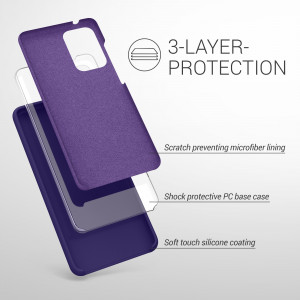 Husa pentru Samsung Galaxy A52 / Galaxy A52 5G / Galaxy A52s 5G, Silicon, Albastru, 54347.226, kwmobile - Img 3