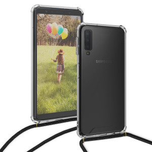 Husa pentru Samsung Galaxy A7 (2018), Silicon, Transparent, 47234.03 - Img 5