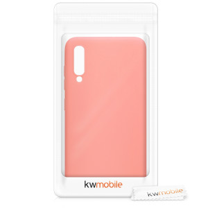Husa pentru Samsung Galaxy A70, Silicon, Rose Gold, 48427.56 - Img 7