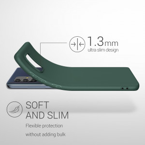 Husa pentru Samsung Galaxy A71, Silicon, Verde, 51208.169 - Img 3