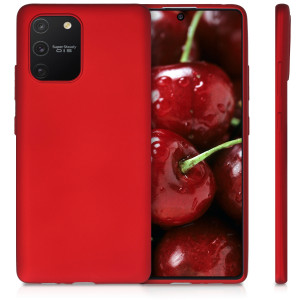 Husa pentru Samsung Galaxy S10 Lite, Silicon, Rosu, 51411.36 - Img 2