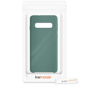 Husa pentru Samsung Galaxy S10, Silicon, Verde, 47732.166 - Img 7