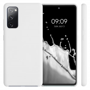Husa pentru Samsung Galaxy S20 FE, Silicon, Alb, 53605.48 - Img 2