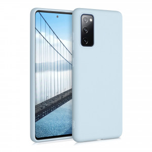 Husa pentru Samsung Galaxy S20 FE, Silicon, Albastru, 53604.200 - Img 1