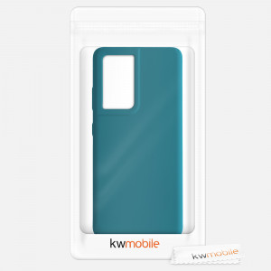 Husa pentru Samsung Galaxy S21 Ultra, Silicon, Verde, 54074.57 - Img 6