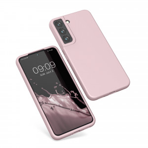 Husa pentru Samsung Galaxy S22, Silicon, Roz, 56756.52, kwmobile - Img 2