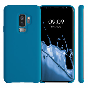 Husa pentru Samsung Galaxy S9 Plus, Silicon, Albastru, 44183.224 - Img 2