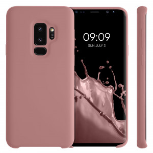 Husa pentru Samsung Galaxy S9 Plus, Silicon, Roz, 44183.193, kwmobile - Img 2
