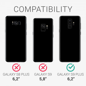 Husa pentru Samsung Galaxy S9 Plus, Silicon, Violet, 44183.197, kwmobile - Img 5